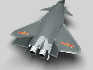 chengdu j-20 3D Model