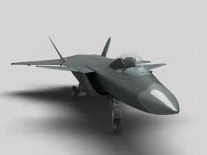 chengdu j-20 Modelo 3D