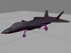 chengdu j-20 3D Model