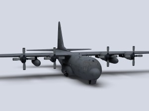 c-130 Modello 3D