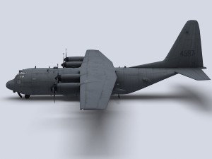 c-130 Modello 3D