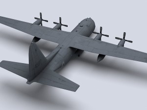 c-130 Modello 3D