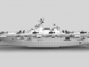 Chinese Navy Type 075 Amphibious Assault Ship 3Dモデル