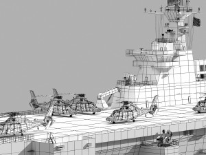 Chinese Navy Type 075 Amphibious Assault Ship 3Dモデル