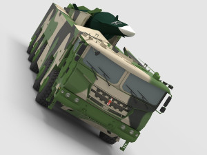 PLA DF-17 Missile Modello 3D