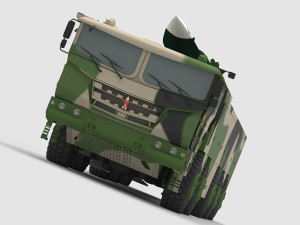 PLA DF-17 Missile Modello 3D