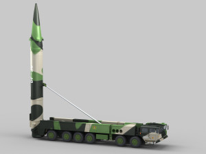 PLA DF-26 Missile Modelo 3D