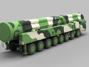 PLA DF-41 Missile 3D 모델