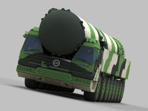 PLA DF-41 Missile 3D 모델