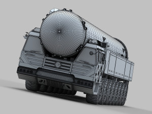 PLA DF-41 Missile 3D 모델