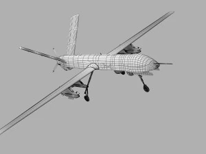 PLA CH-4 UAV 3D Model