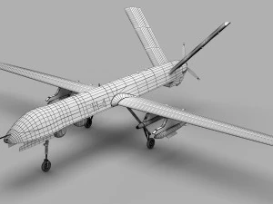 PLA CH-4 UAV 3D Model