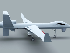 PLA Wing Loong UAV 3D Модель