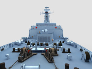 Chinese Navy Type 071 Modelo 3D
