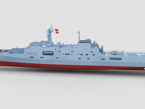 Chinese Navy Type 071 Modelo 3D