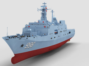 Chinese Navy Type 071 Modelo 3D