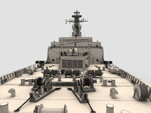 Chinese Navy Type 071 Modelo 3D