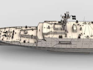 Chinese Navy Type 071 Modelo 3D
