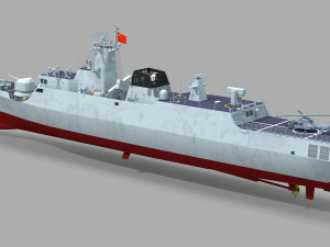 Chinese Navy Type 056 Corvette 3D Model