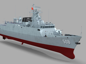 Chinese Navy Type 056 Corvette 3D Model