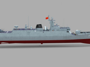 Chinese Navy Type 056 Corvette 3D Model