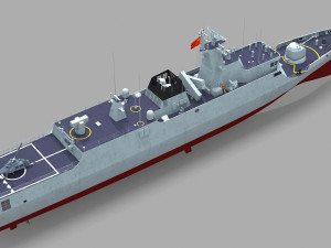 Chinese Navy Type 056 Corvette 3D Model