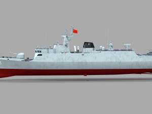 Chinese Navy Type 056 Corvette 3D Model