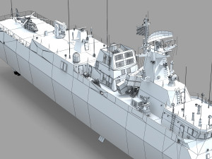 Chinese Navy Type 056 Corvette 3D Model