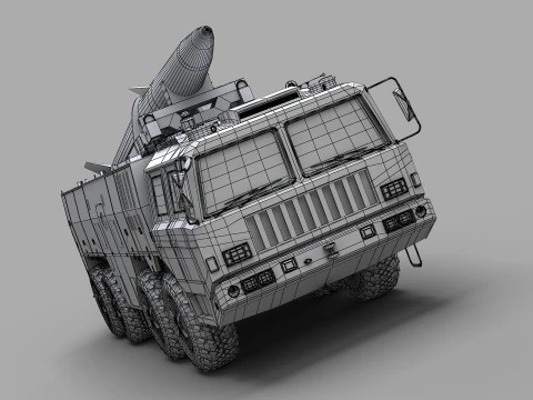PLA DF-15B Missile 3D Model