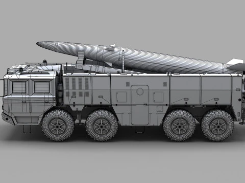 PLA DF-15B Missile 3D Model