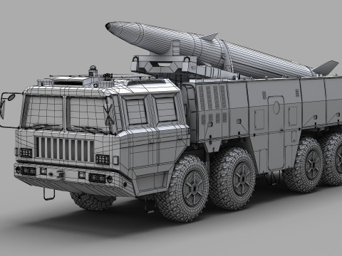PLA DF-15B Missile 3D Model