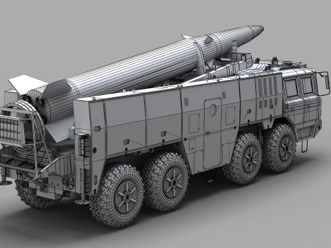 PLA DF-15B Missile 3D Model
