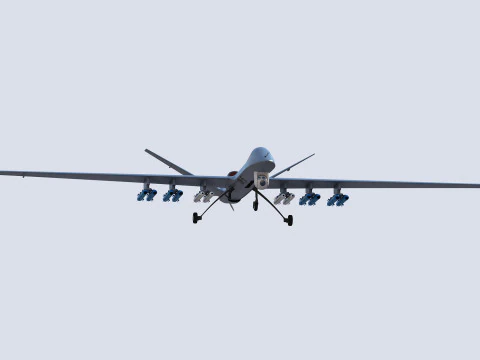 PLA CH-5 UAV 3D 모델