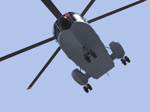 Changhe Z-8 3D मॉडल