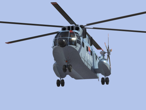 Changhe Z-8 3D मॉडल