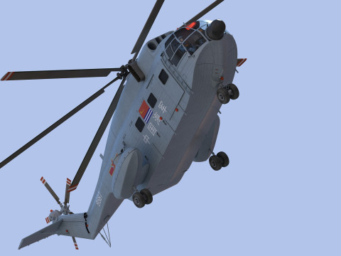 Changhe Z-8 3D मॉडल