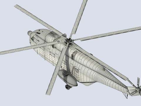 Changhe Z-8 3D मॉडल