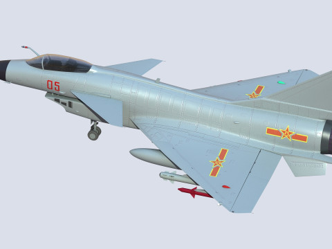 Chengdu J10 Fighter Model 3D