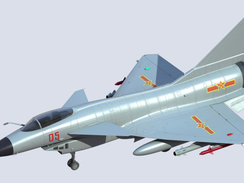 Chengdu J10 Fighter Model 3D