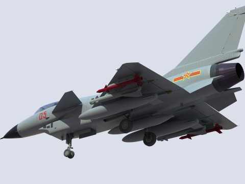 Chengdu J10 Fighter Model 3D