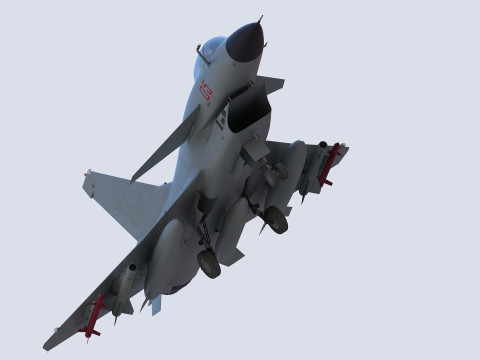 Chengdu J10 Fighter Model 3D