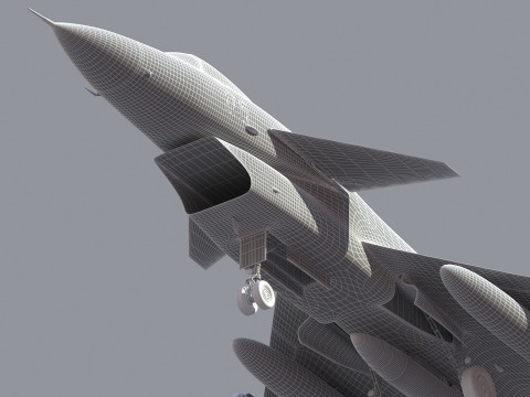 Chengdu J10 Fighter Model 3D