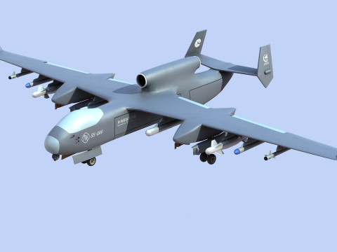 JiuTian SS-UAV 3D Model
