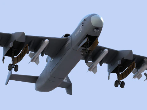 JiuTian SS-UAV 3D Model