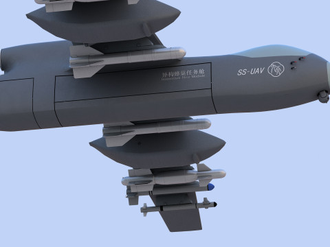 JiuTian SS-UAV 3D Model