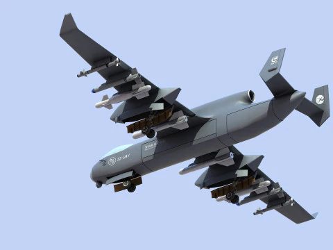 JiuTian SS-UAV 3D Model