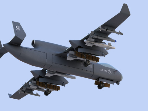 JiuTian SS-UAV 3D Model