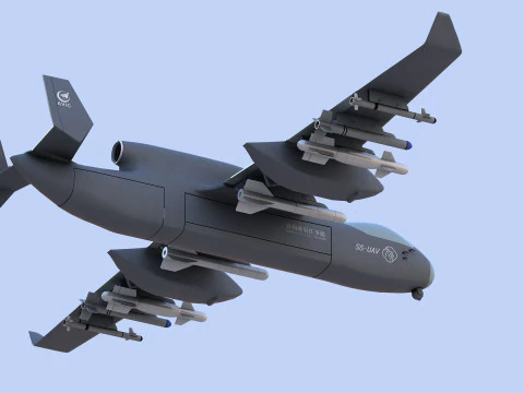 JiuTian SS-UAV 3D Model