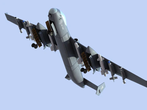 JiuTian SS-UAV 3D Model