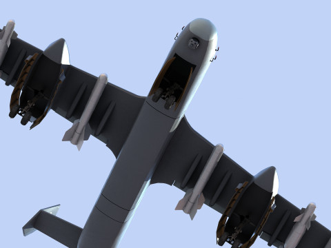 JiuTian SS-UAV 3D Model